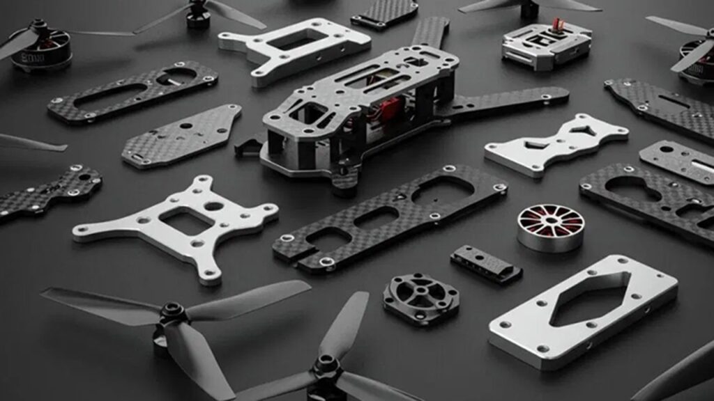 5-Axis CNC Machining for Complex UAV Structural Housings