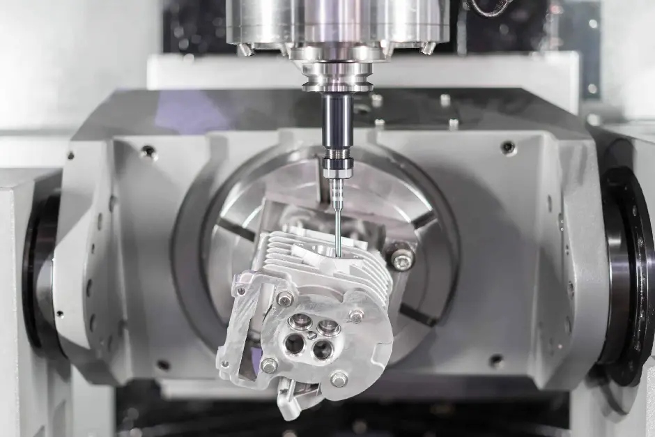5-axis CNC machining reduces setups and improves precision