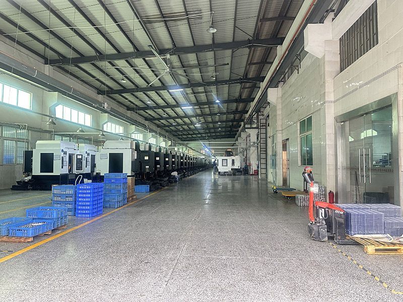 Drill-machining center workshop — Rejin CNC factory